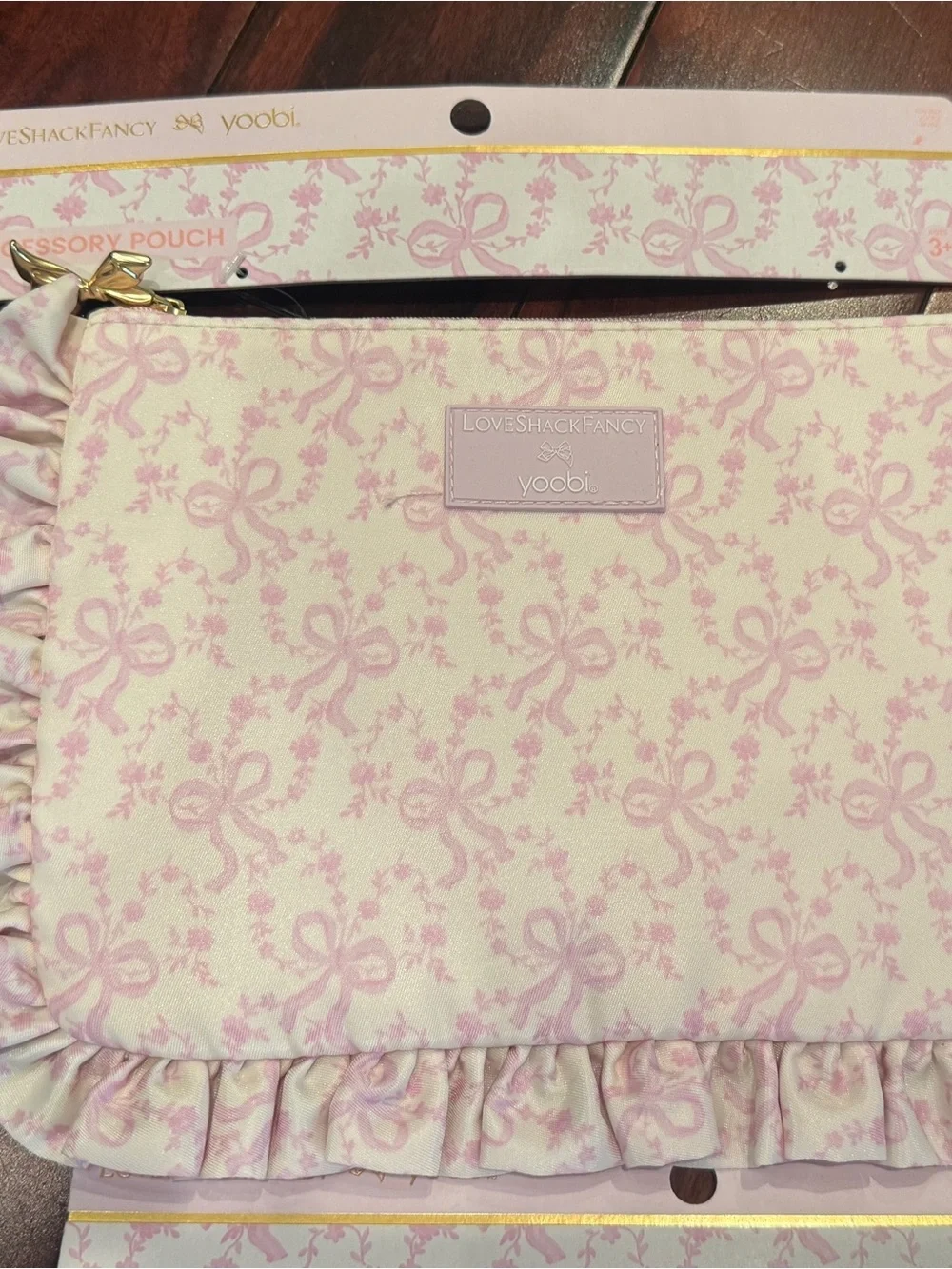 LoveShackFancy x Target - Yoobi Blooming Heirloom Flat Zip Pencil Case